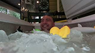 5 1/2min 0.3°C/32.4°F IceBath/IceSnorkelling @BRXTHER-X