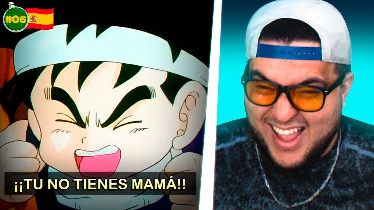 Mexi reacciona a: TODOS LOS ERRORES DE DRAGON BALL EN CASTELLANO - PARTE 6