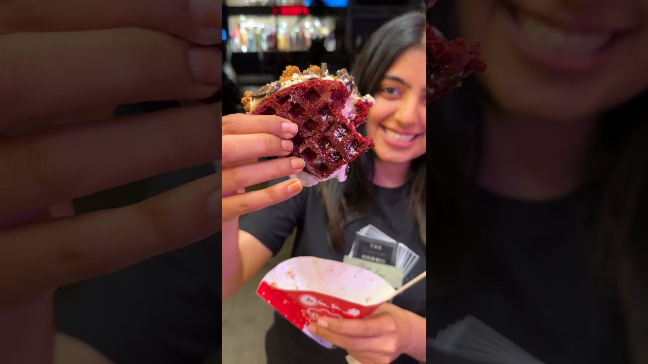 Cheap V/s Expensive Waffle Challenge 😍 | Belgian Waffle Review | @sosaute