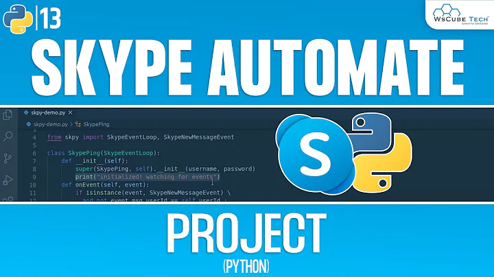 How to Automate Skype Text Messaging using Python - Skype Automation Python              Project