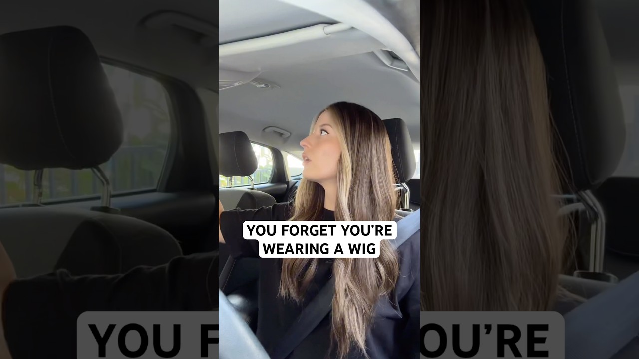 What makes a good wig? When you can forget you’re even wearing it ❤️ 