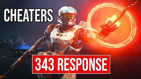 343 Responds to CHEATERS in Halo Infinite...