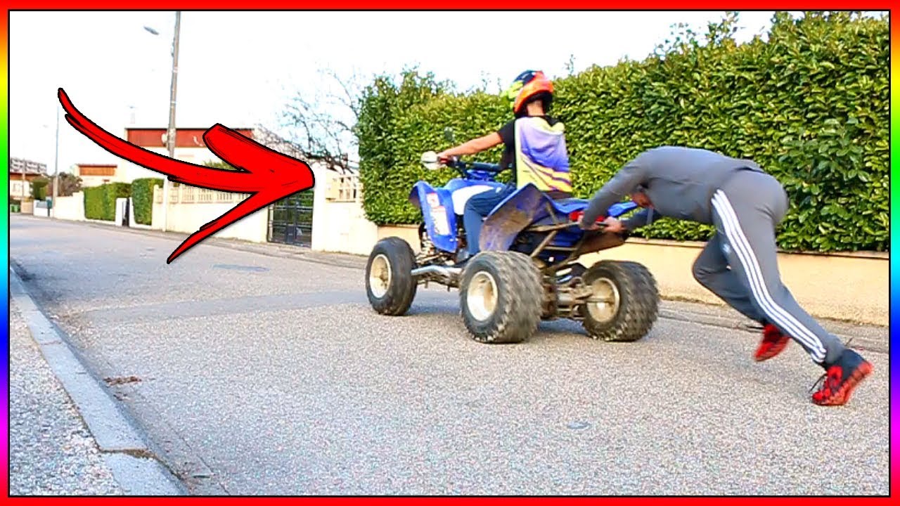 JE FAIT TESTER MON QUAD A MOMO ! TOUT NE SE PASSE PAS COMME PRÉVU ...