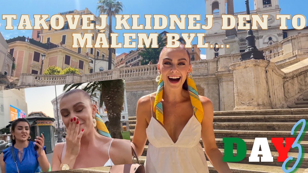 Měl to být hezký den u památek a bez stresu...😂🇮🇹 Haha