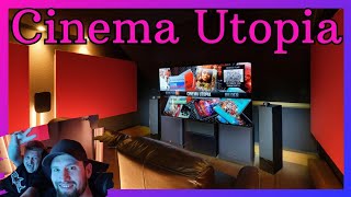Kniff zu Besuch: Cinema Utopia,  Jochen Veith, eines Seiner Meisterwerke! Spitzen Heimkino mit TV?