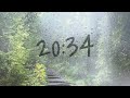 30 Minute timer with rain sounds