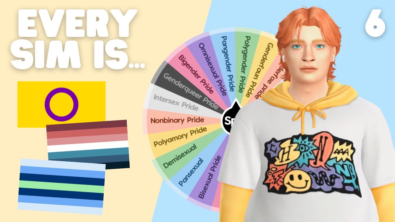 Every Sim is a Different Pride Flag | ep. 6 | The Sims 4