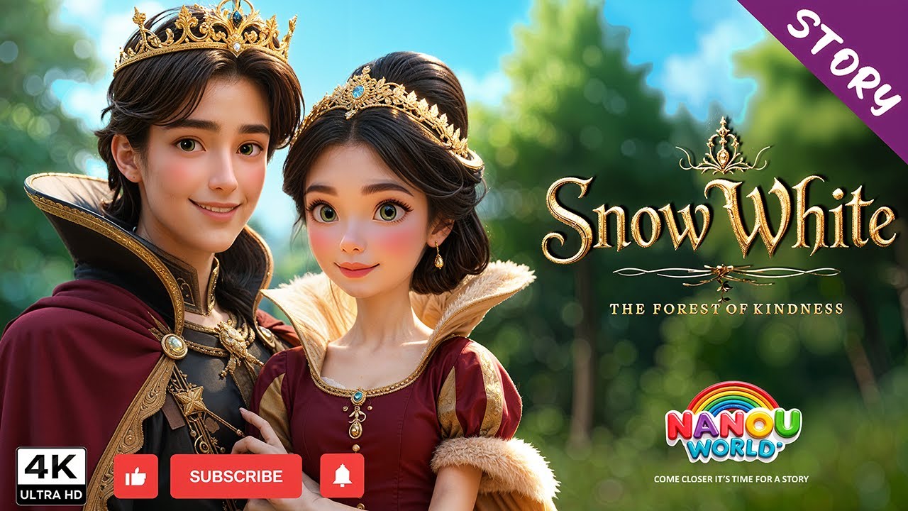 Nanou World | Snow White 👑 | The Forest of Kindness (Fairy Tale)