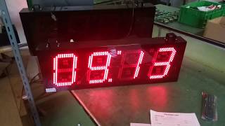 กล้าท้า! รับประกัน 3 ปี Digital clock model 604A-PVC