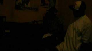 Di Stinger Aka Black Ryno In Studio