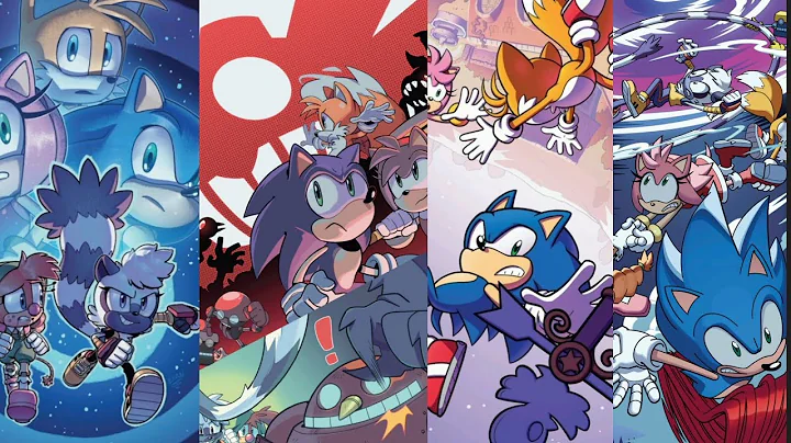 Sonic the Hedgehog (IDW) Issue #37 - 40 "Test Run" Arc (Sonic Comic Dub)
