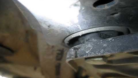 VW Beetle Torn Lower Control Arm Bushing