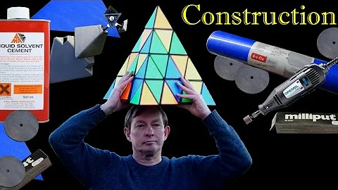 Giant Master Pyraminx Puzzle: How I made it / Construction / Mechanism revealed