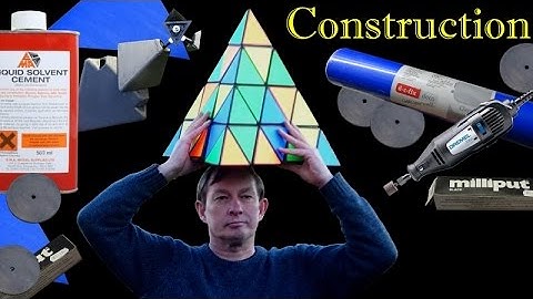 Giant Master Pyraminx Puzzle: How I made it / Construction / Mechanism revealed
