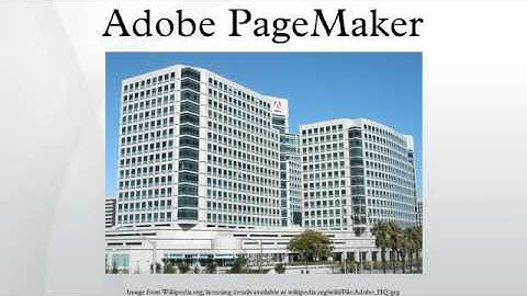 Adobe PageMaker
