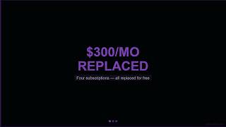 The Free AI Stack That Replaces $300/Month in Software #Shorts