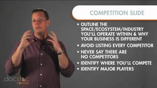 Competition Slide - Creating The Killer Business Plan