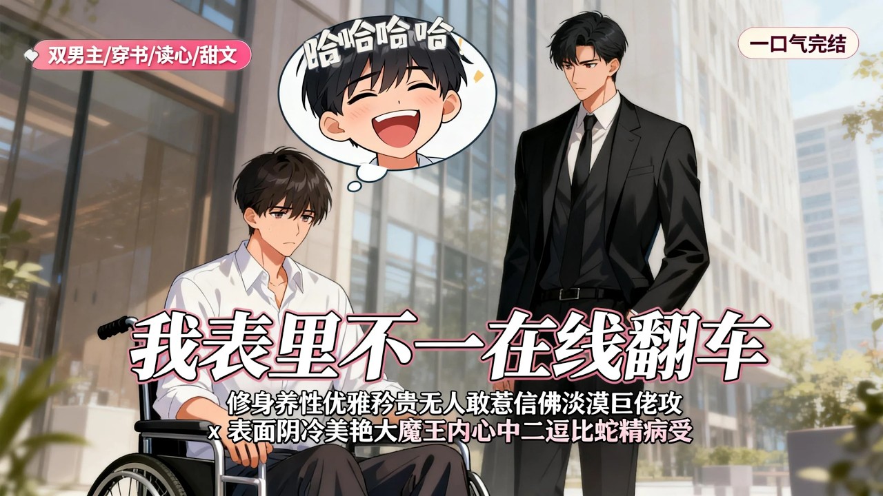 双男主🌈穿书/读心/甜爽💗黎轻舟死后被系统绑定穿书了,成为里面貌美无敌但性格阴郁、双腿有疾坐轮椅的大反派。他的任务,是为男主的叔叔柳泊淮找个爱人。没想到系统临走前扔下金手指,却错给了柳泊淮~