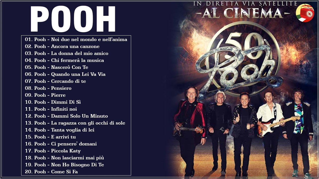 Il meglio dei Pooh -  Le più belle canzoni di Pooh - Raccolta 20 successi dei Pooh