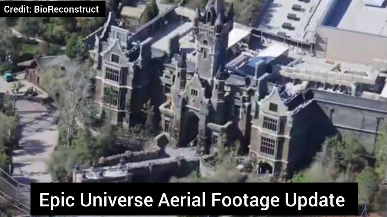 Universal's Epic Universe Aerial Footage Update / Credit ...