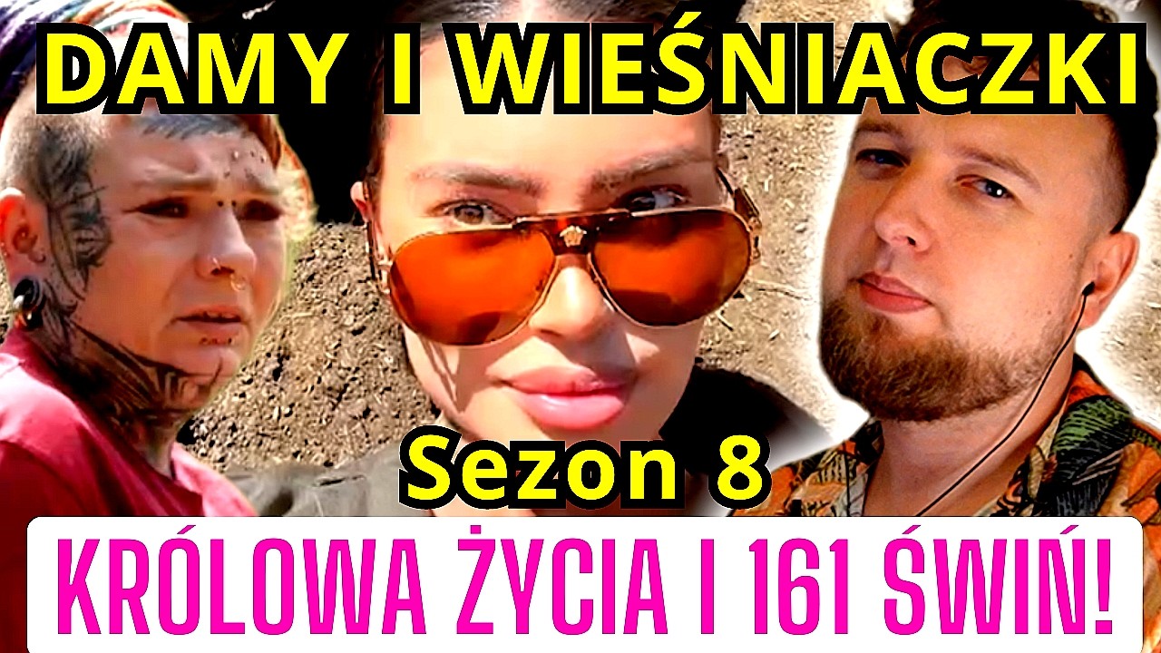 Damy i Wieśniaczki Gieniutkowo! Renusz KRÓLOWA ŻYCIA i 161 ŚWIŃ Moniki Krasoń! sezon 8 odcinek 1