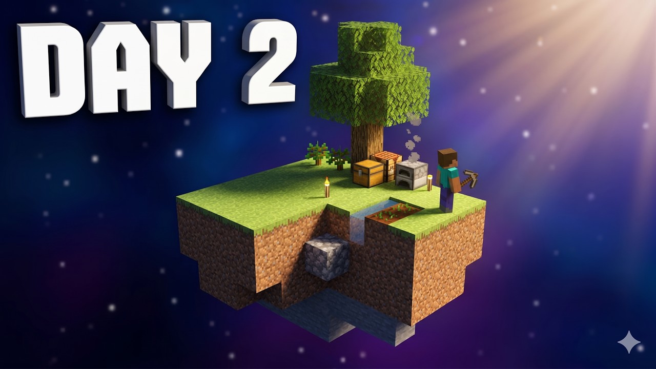 How I Turned 1 Tree Into an Entire Sky Kingdom - YouTube