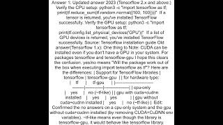 Difference between installation libraries of Tensorflow GPU vs CPU