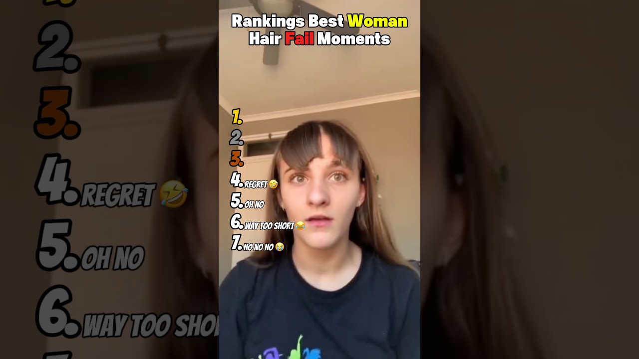 Ranking Best Woman Hair Fail Moments 😂