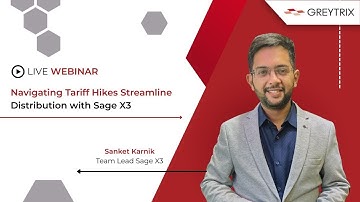 Master Tariff Changes with Distribution & Costs Optimization at Sage X3