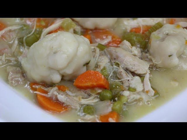 Chicken and Dumplings - How to Make Homemade Chicken and Dumplings