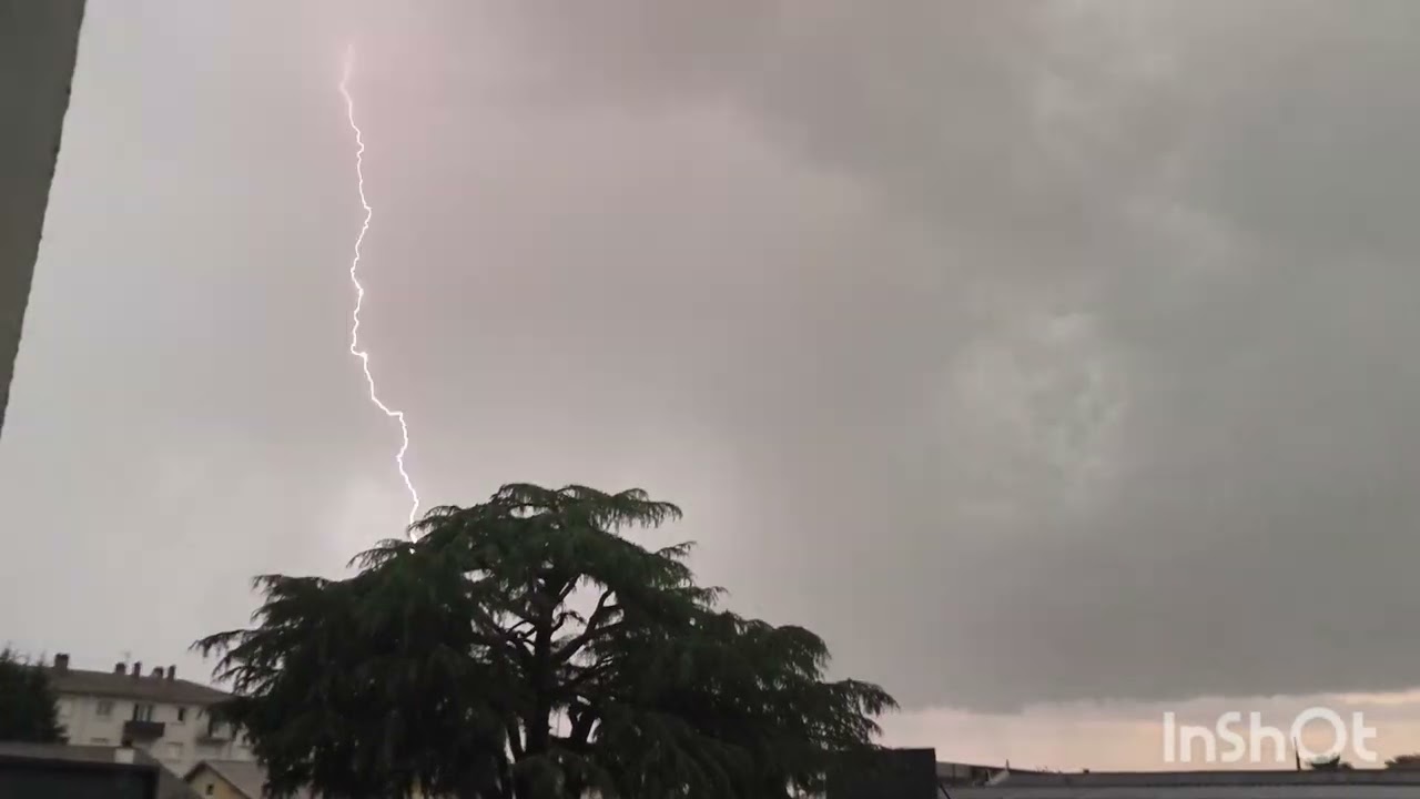 Orage très électrique du 13 Juin 2025 à Tarbes