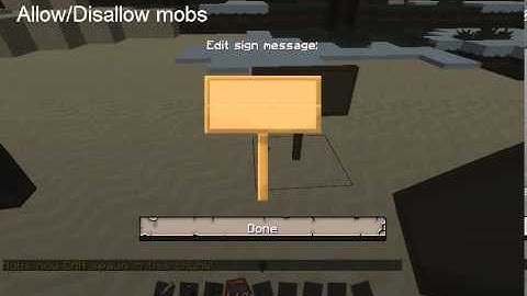 MyChunk Allow or Disallow Mobs