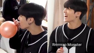 Jungkook Saying Rap Monster..