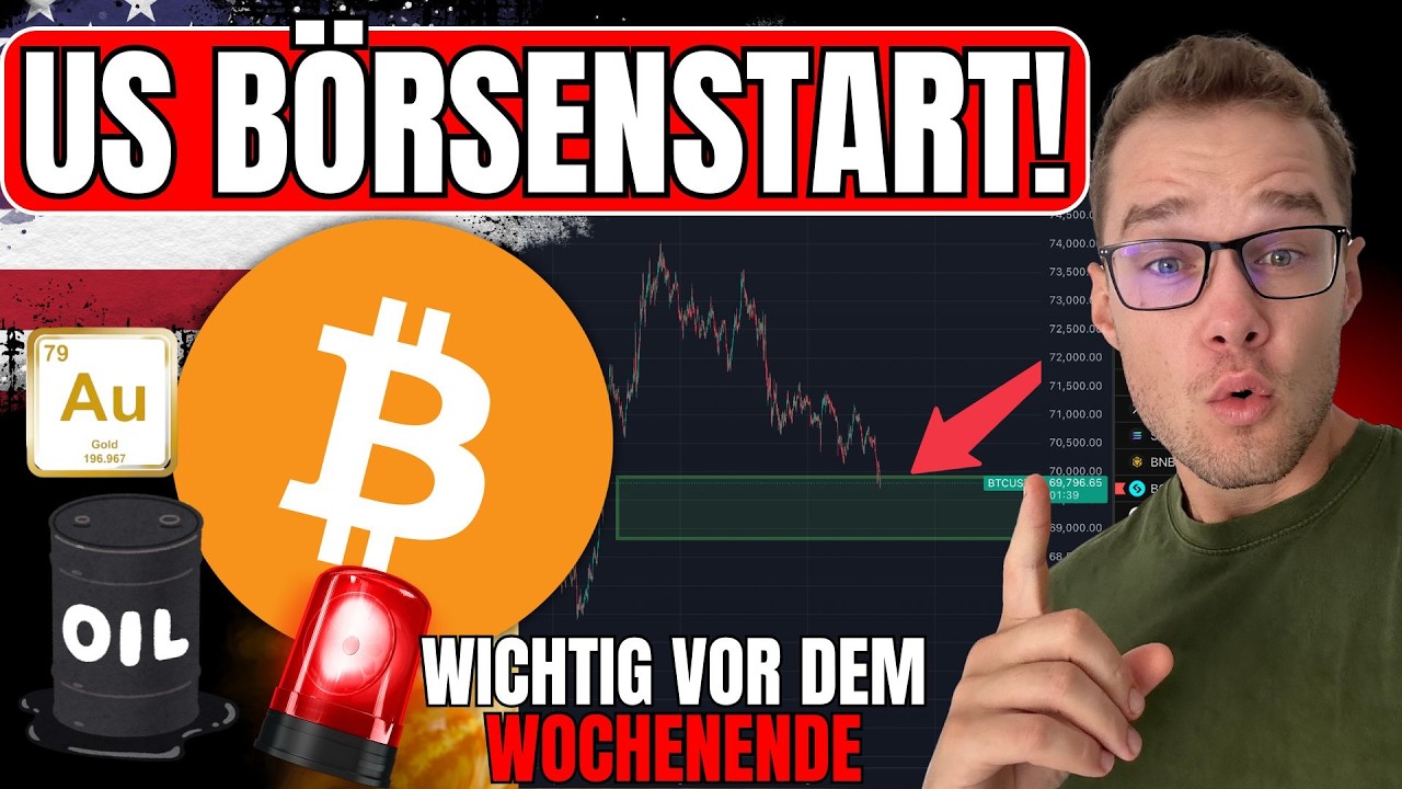 🔴 US BÖRSEN-OPENING LIVE! Bitcoin ÖL & Welthandel im Ausnahmezustand!