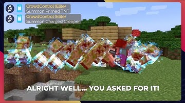 This Application Lets Your Viewers Interact With Your Game! | Minecraft Crowd Control