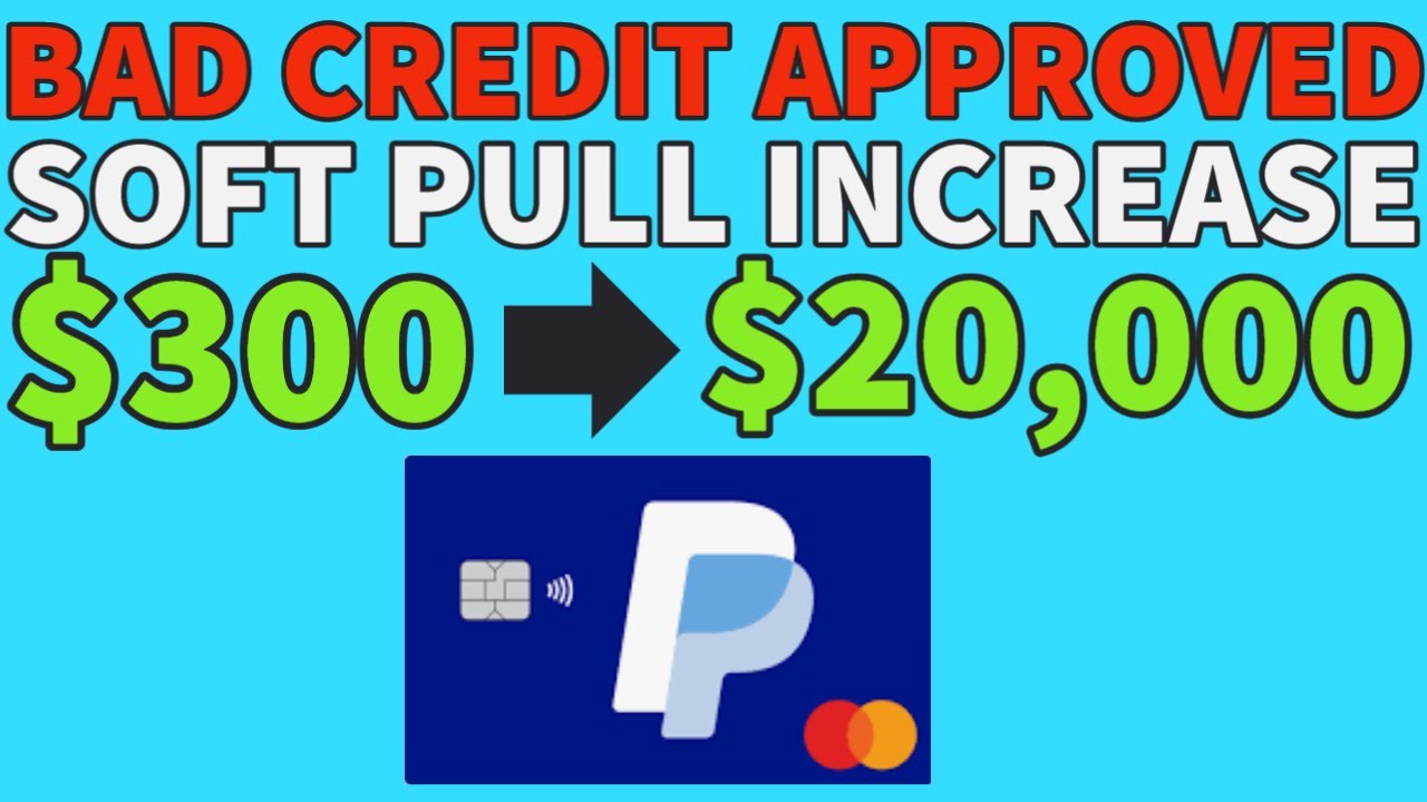 $300 to $20,000! Soft Pull Credit Limit Increase!