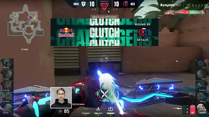 Valorant insane 1 vs 4 clutch #shorts