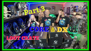 Loot Crate Core &  DX Unboxing | July - October 2017 Part 3 | Guru Reviews