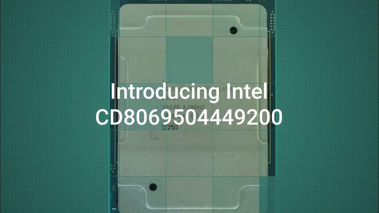 Intel R Xeon R Silver 4215r Cpu 3.20ghz