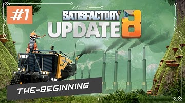 Satisfactory Early Access Playthrough Ep 1! Building an Automated Factory