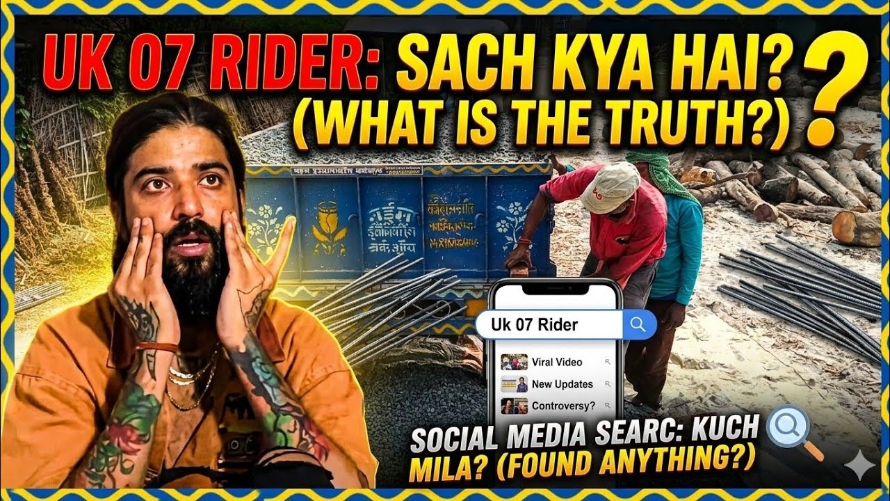 UK07 Rider: Social Media Search Mein Khul Gaya Sabse Bada Sach! ⚡⛈️