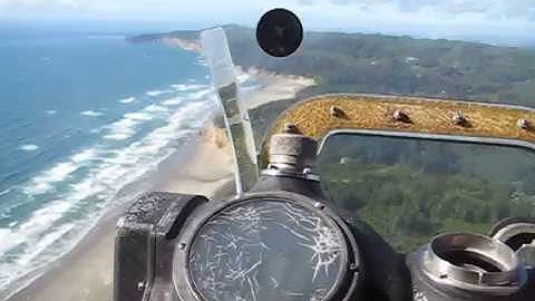 B-17 - Bombardier View Over Norden Bomb Sight