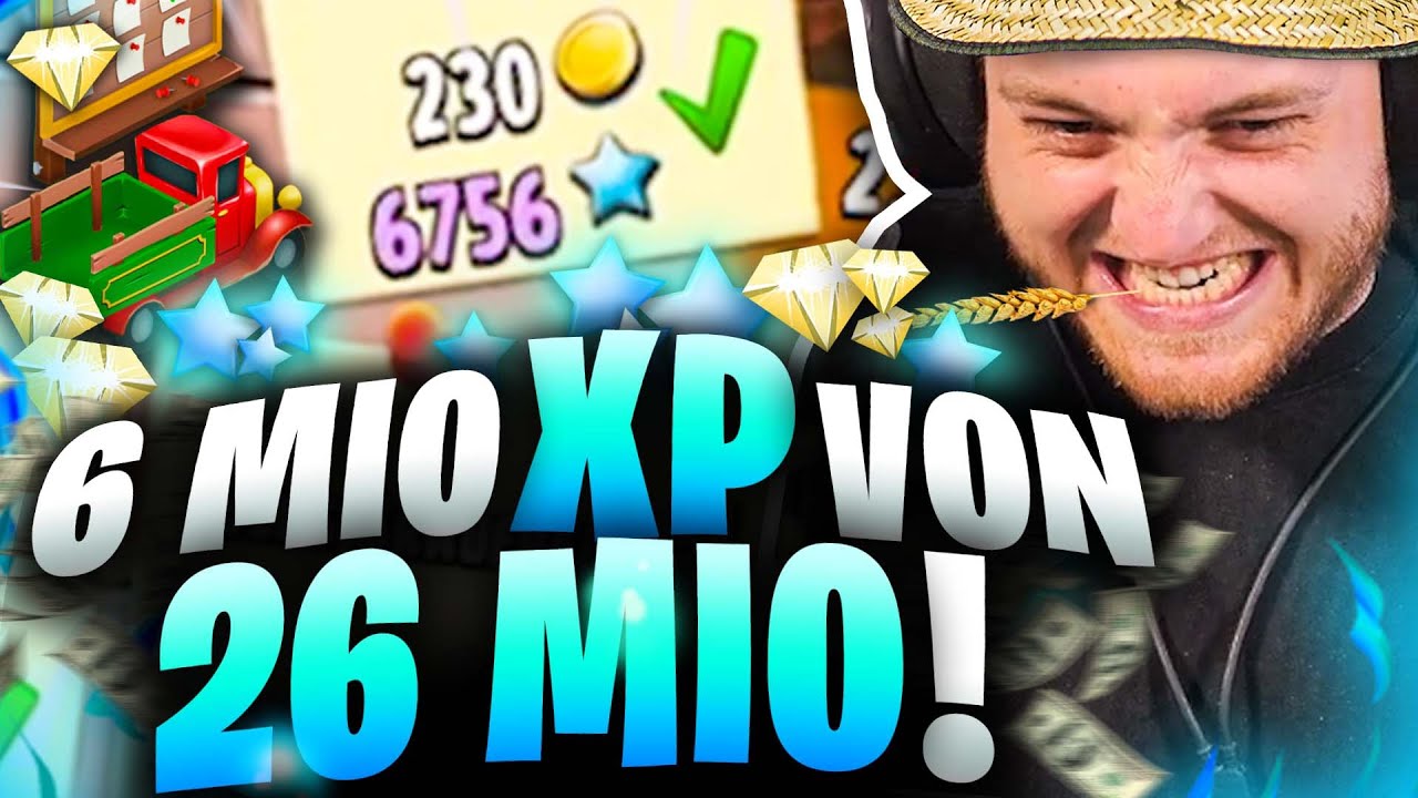 😨🤩DOUBLE XP ballert INSANE! | Level 103 Incomming?! | 12.000€ Hay Day Projekt!