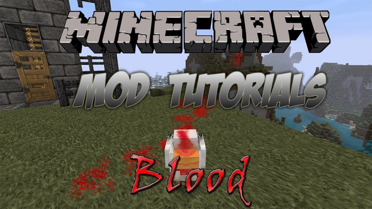 Blood Mod Minecraft Java Realistic Blood Mod 1.16.5 _ BN Blood Particles Minecraft Mod – DCZCWE