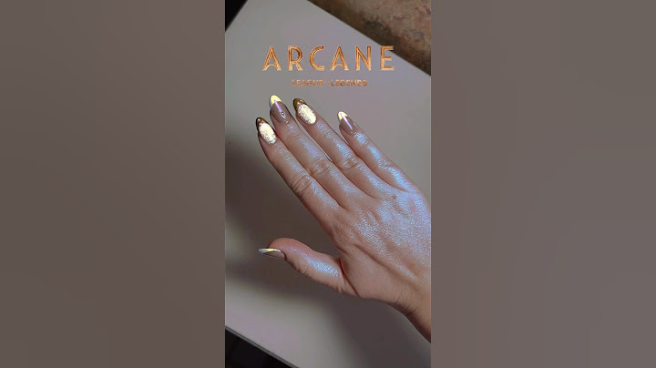 Uñas de Mel Medarda de Arcane ⚜️ #melmedarda #arcane #leagueoflegends