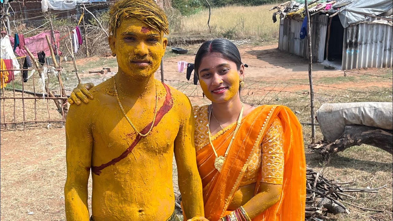 Raajkapoor Bhai Ki Haldi🌼☺️#jabalpurvloger #haldiceremony #weddingvideo #shortsviral 