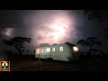 Thunderstorm Sounds NO RAIN Sleep With Loud Thunder Lightning In A Camper At A Night In Africa 