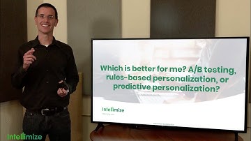Differences Between A/B Testing, Rules-Based or Predictive Personalization