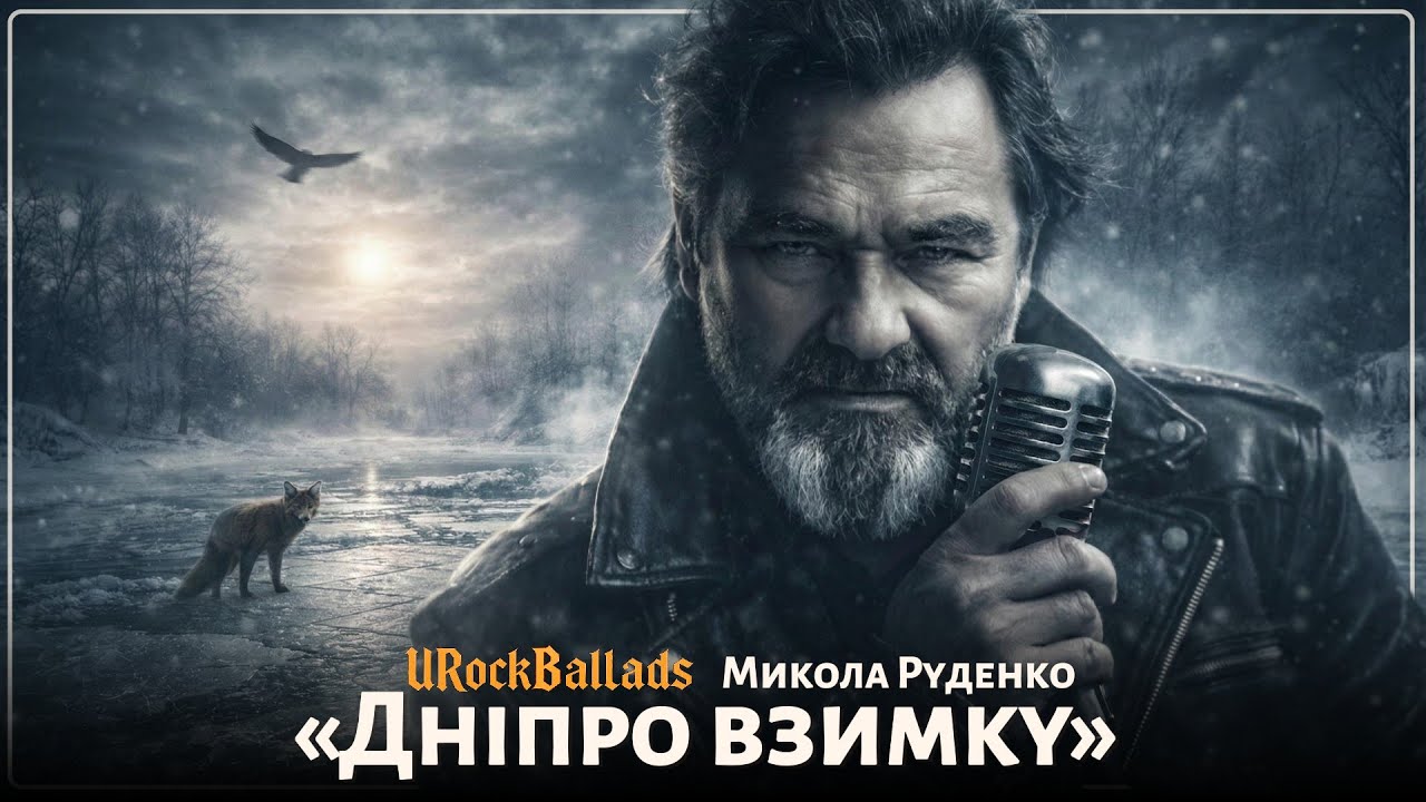 Микола Руденко – ДНІПРО ВЗИМКУ 🎸  Epic Rock (2026) | URockBallads
