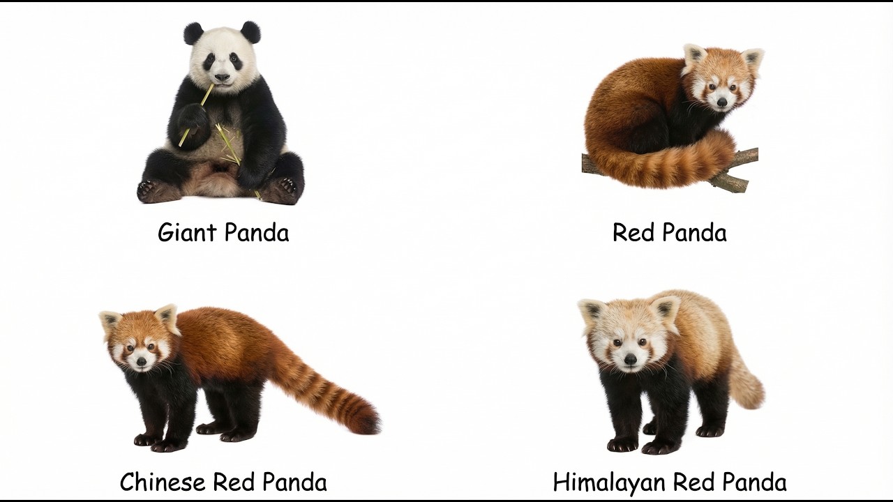 All Types of Pandas Explained – Facts You Never Knew! - YouTube